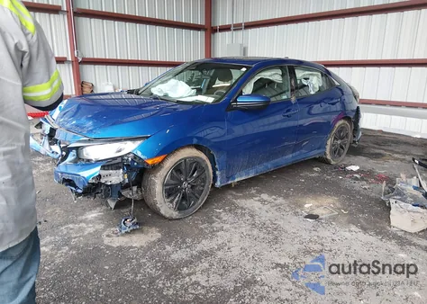 2019 Honda Civic Ex from USA, damaged, VIN SHHFK7H62KU404894